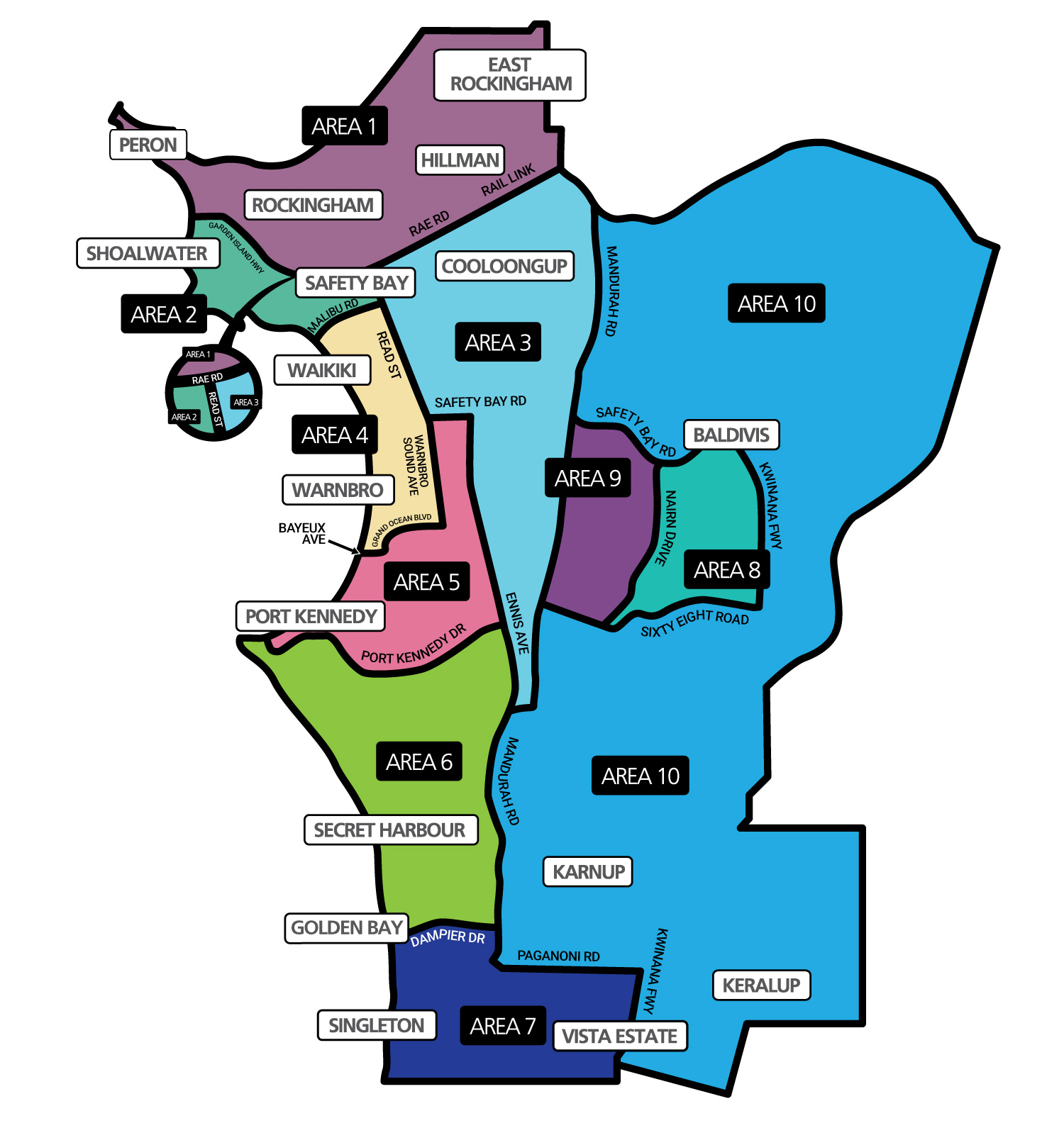 Verge waste collection City of Rockingham